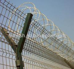 Barbed low carbon steel wire mesh fence