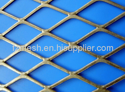 Expanded metal wire mesh