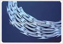 Galvanized or stainless steel razor barbed iron wire