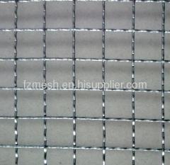 Galvanized crimped wire mesh screen
