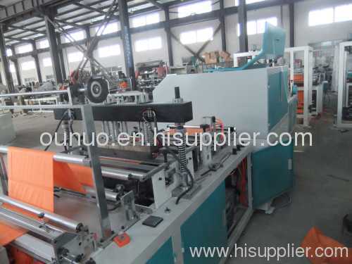 High speed non woven bag making machine