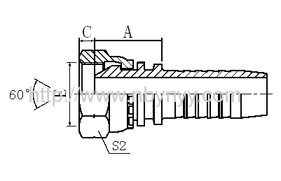 22611/22611-T/22611-W BSP FEMALE 60° CONE HYDRAULIC TUBE FITTING HOSE FITTING PIPE FITTING