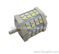 78mm 5w R7S led lamp double ended