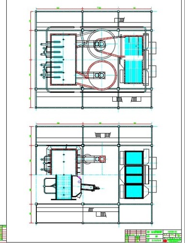 240t /h water tube steam circulating fluidized bed boiler