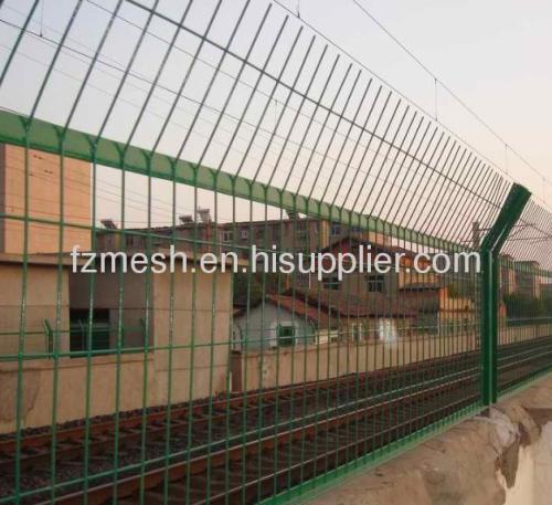 Plastic Coated Metal Rainway Guardrail