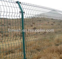 Plastic coated metal rainway railing