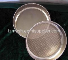 Medicine sieving metal screen