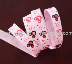 Printed grosgrain ribbon 22mm