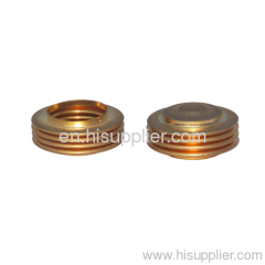 thickness is 0.1-0.3mm 30x19x4 BRONZE BELLOWS for pressure gauge
