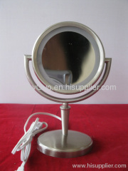 Wall mount make up mirror