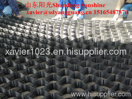 plastic geocell/hdpe geocell/geocell system