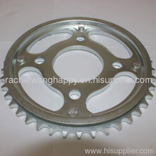 A3 steel motorcycle sprocket