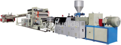 The PVC macromolecule decoration line production line