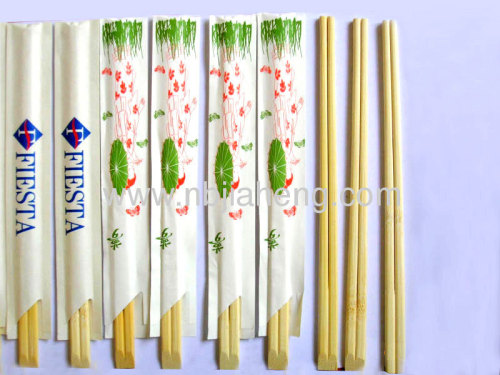 Bamboo Chopstick Set With Holders 100 Pairs