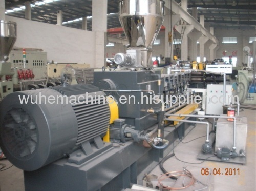 PET granulating line