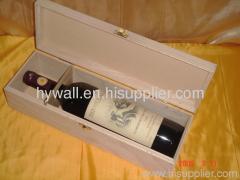 Single Wooden Wine Box