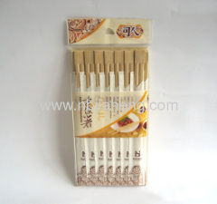 TWINS Natural bamboo chopsticks with paper wrapped