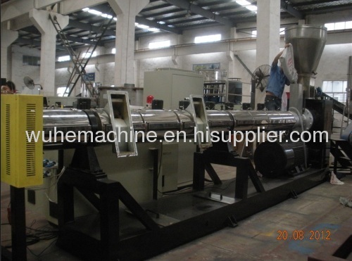 waste plastic scrap granulating line