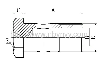 720B BSP BOLT HYDRAULIC HOSE FITTING PIPE BOLT