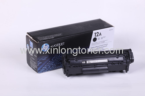 High Quality HP12A Genuine Original Laser Toner Cartridge Manufacture Direct Sale