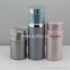 Twin Chamber plastic makeup bottle