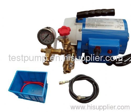 Electric pressure test pump