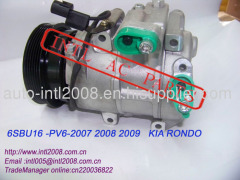 6SBU16C PV6 A/C Compressor for 2007 2008 2009 KIA RONDO 2.4L 2.7L /KIA CARENS 2.0 97701-1D200 97701-1D300 97701 1D200