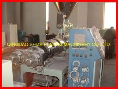 double pipe pvc pipe extruding machine