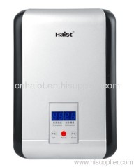 6,000W Wash basin constant temperature tankless electric water heater(silver black)