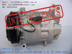 Calsonic CWV618 complete with clutch A/C Compressor for INFINITI I35 & NISSAN MAXIMA 2002-2004 2003 92600-5Y700