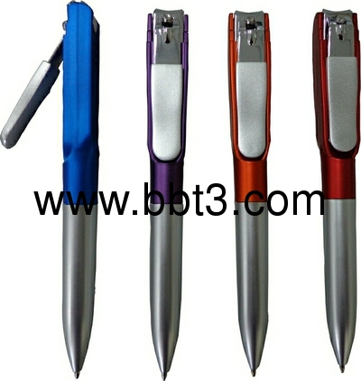 Nail scissor style promotion ballpoint pen