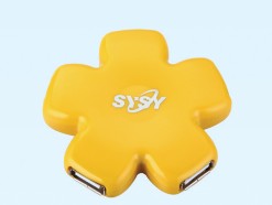 flower-shaped USB hub