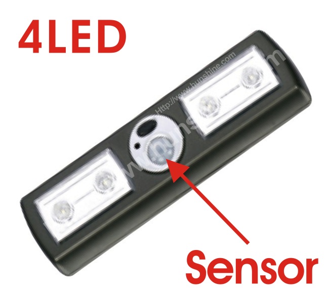 PIR+CDS 4LED sensor lamp