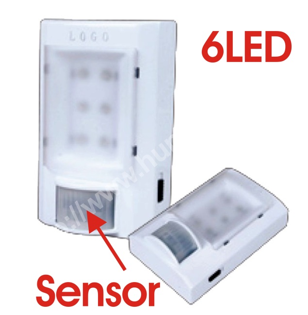 PIR+CDS 6LED sensor light