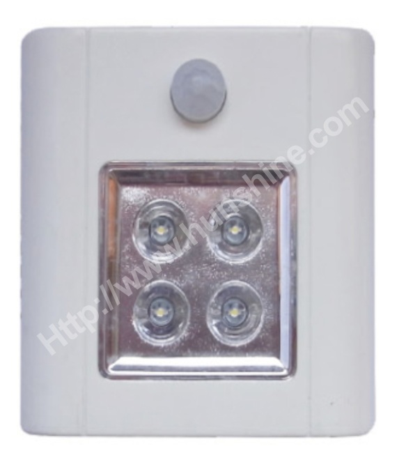 Square 4LED sensor light