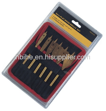 6pcs Daredevil Spade Bit Sets Daredevil 6 Pc Stubby Spade Set