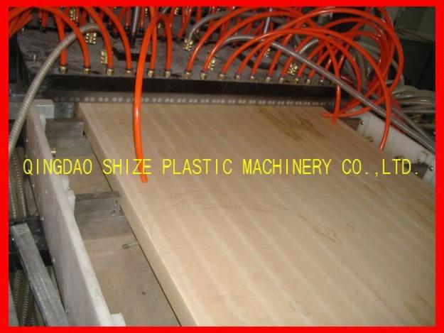 high extrusion wpc board manufacturing machine 