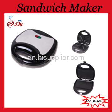 Grill Stainless Steel Sandwich Maker,Triangle Plate, Non-stick Coated Cooking For Easy Cleaning