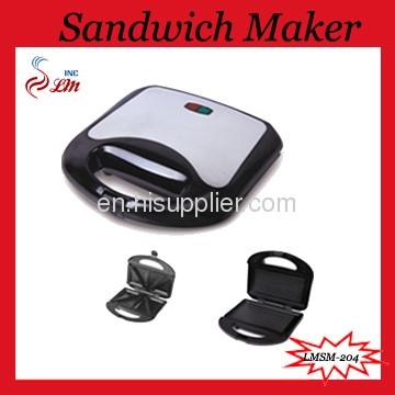 Triangle Sandwich Toaster,Bakelite Aluminium and Stainless Steel Material With Fixed Plate-grill