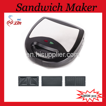 Sandwich Maker 3 in 1,GS/CE/EMC/LFGB/ROHS/ PAHS Certificate
