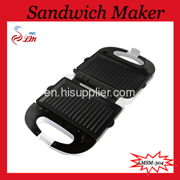 2 In 1 Sandwich Maker,Safety Thermal Cut-out And Thermo Fuse 