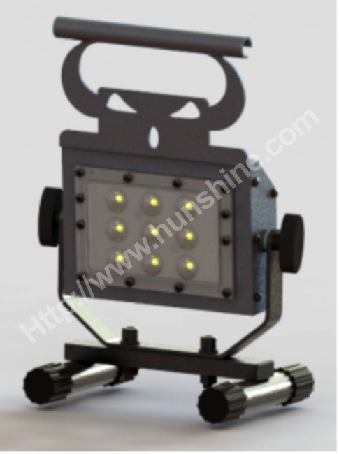 10W Integrated outdoor led street light 