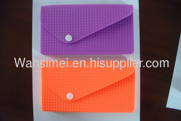 New design lady purse for silicone wallet