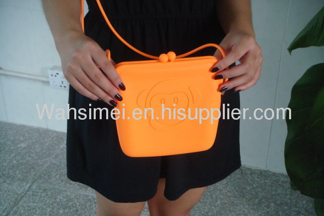 High quality silicone handbag for shoping with fashional design