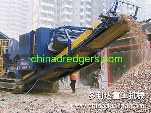 Construction Waste Mobile Crushing Plant