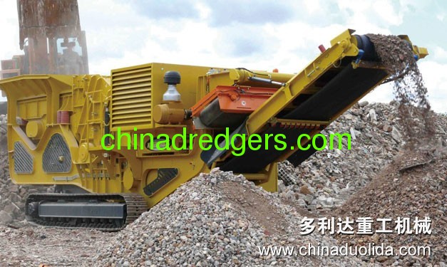 Construction Waste Mobile Crushing Plant