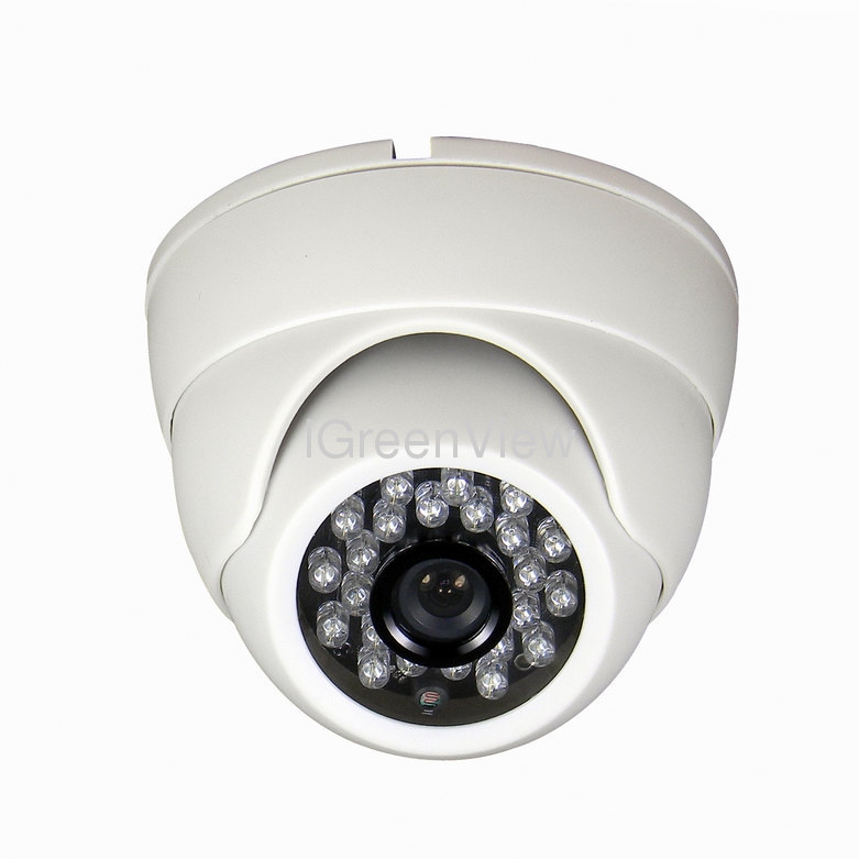 1/3 CMOS 600TVL High-Resolution Plastic Dome Camera