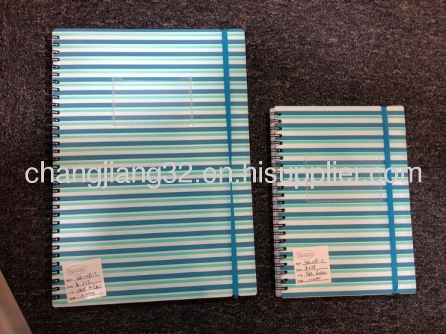 Multipurpose PP cover double wire-O Notebook