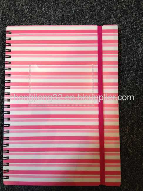 Multipurpose PP cover double wire-O Notebook