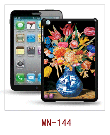 iPad mini 3d case with 3d flowerpicture 